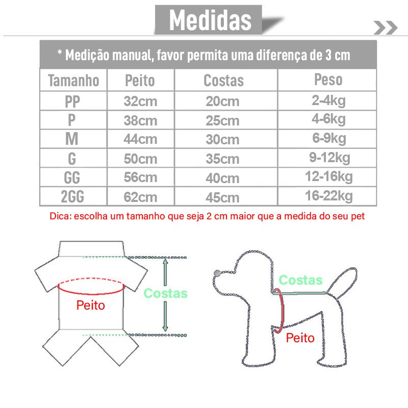 Moletom Pet Cuttie™ | Roupa Para Cachorro